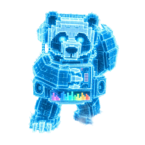 Cyber DJ Panda